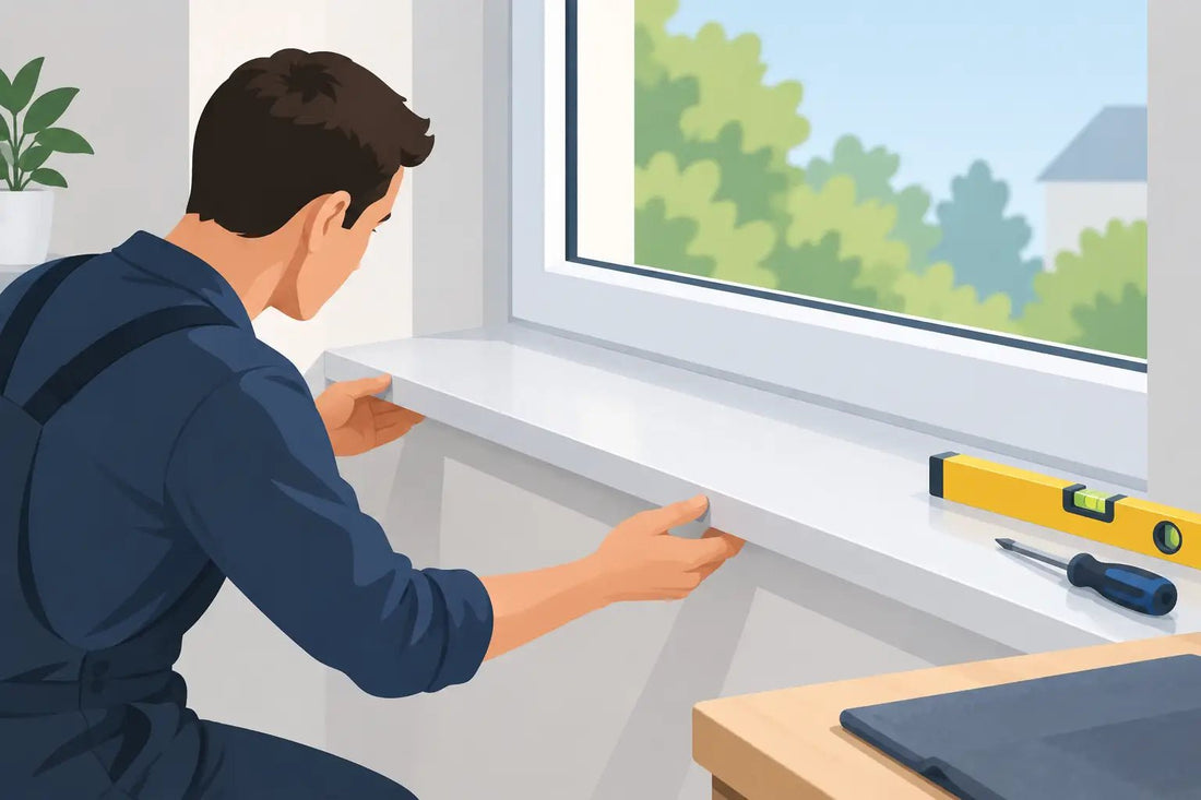 Beispiel: Eine präzise Fensterbank anpassen - Luminis