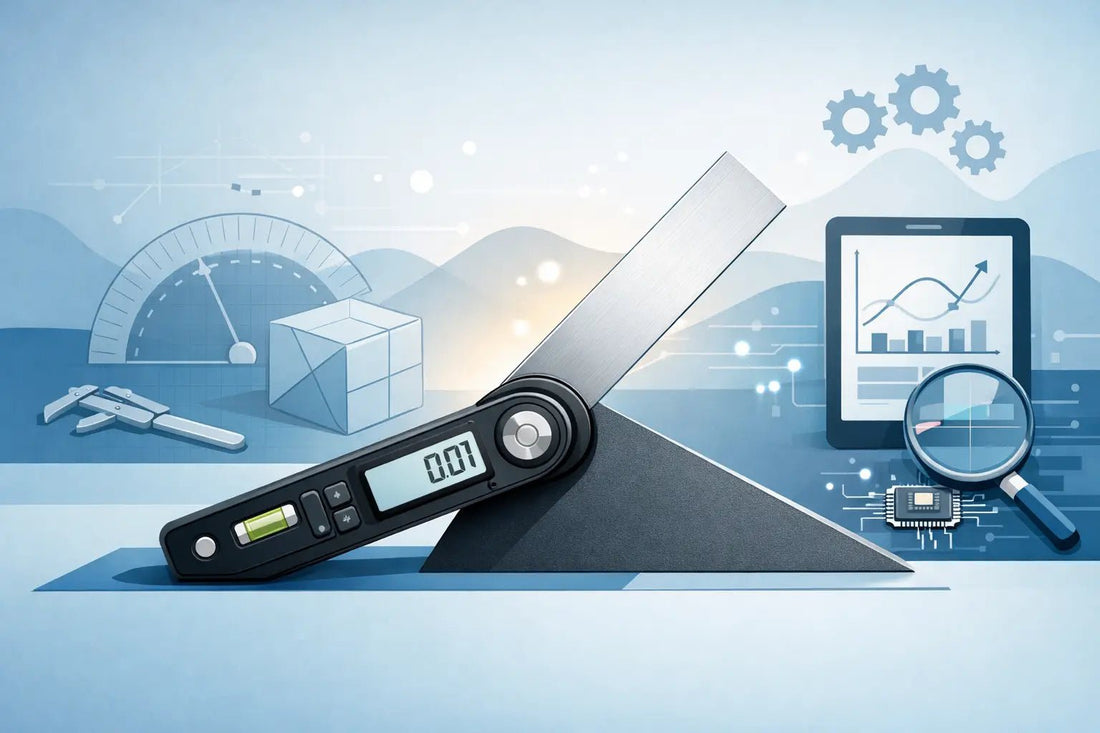 Digitale Winkelmesser-Genauigkeit erklärt - Luminis