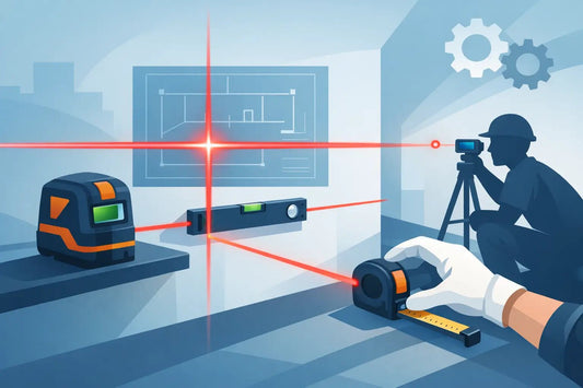 Laser Messgeräte für präzise Montagearbeiten - Luminis
