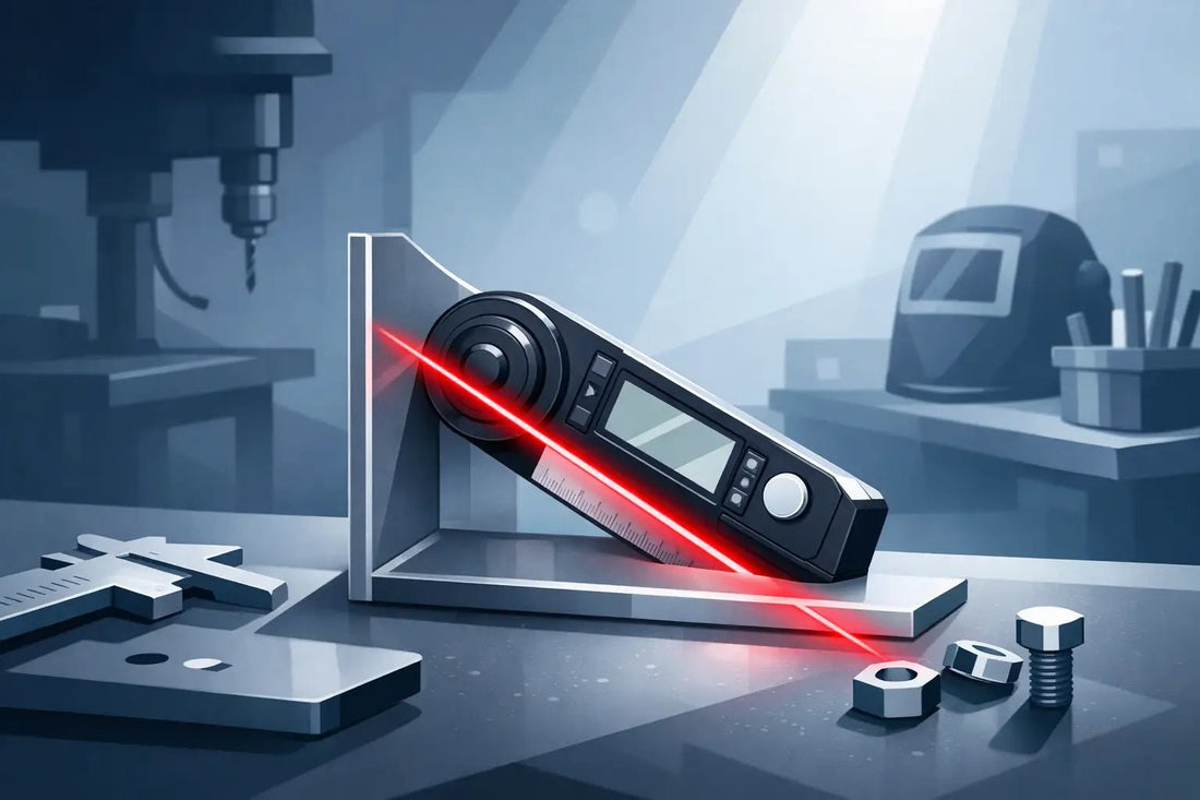 Laser-Winkelmesser für Metallbau im Check - Luminis
