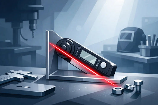 Laser-Winkelmesser für Metallbau im Check - Luminis
