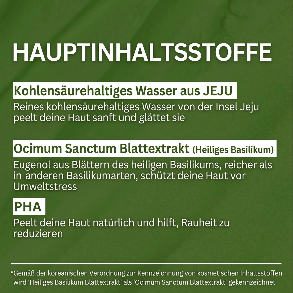 Bubble Holy Basil Mask™