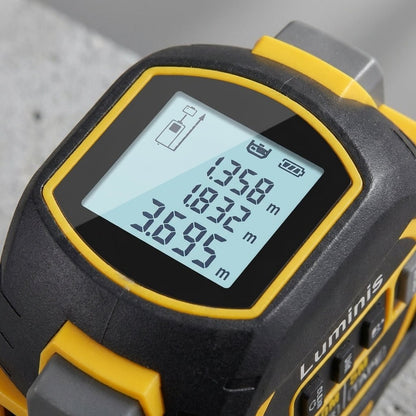 LaserMeasure™ – 3 - in - 1 Laser - Maßband mit Kreuzlinienlaser - Luminis