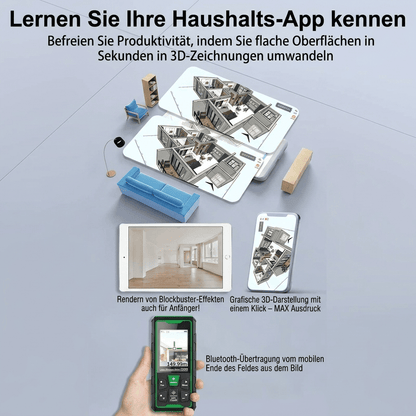 T1 Professional™ Laser - Entfernungsmesser 150 m – Grünlicht, IP68 & Kamera - Luminis