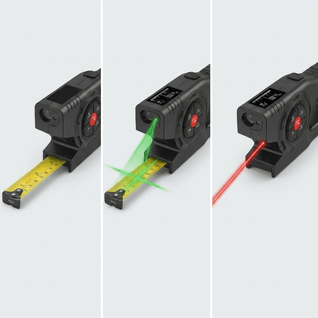 X2™ – 3-in-1 Digital-Maßband mit Entfernungsmessung - Luminis