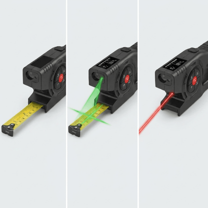 X2™ – 3-in-1 Digital-Maßband mit Entfernungsmessung - Luminis