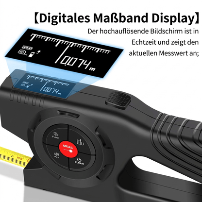 X2™ – 3 - in - 1 Digital - Maßband mit Entfernungsmessung - Luminis